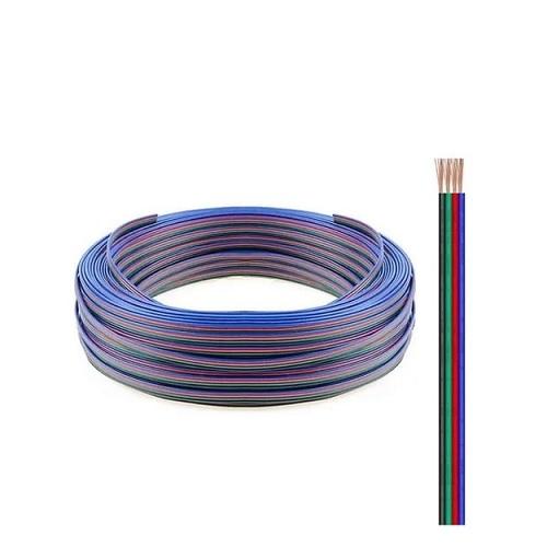 CABLE DE 4 HILOS PARA LED RGB