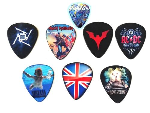 PLUMILLA LOGOS FENDER, GIBSON, FIGURAS