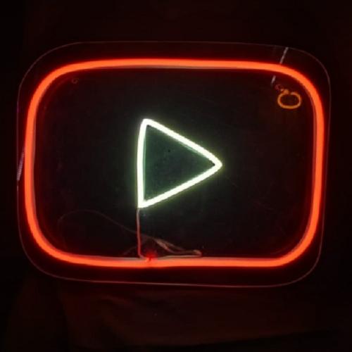 LETRERO NEON YOUTUBE (LOGO)