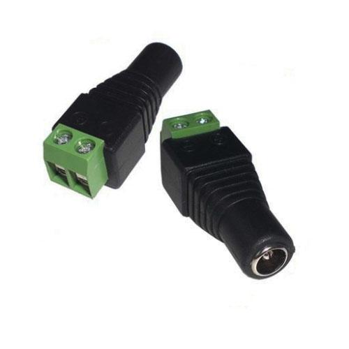 ADAPTADOR JACK INVERTIDO 2,1 A 2 TORNILLOS