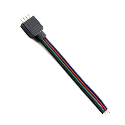 ADAPTADOR CON CABLE PARA TIRA DE LED RGB