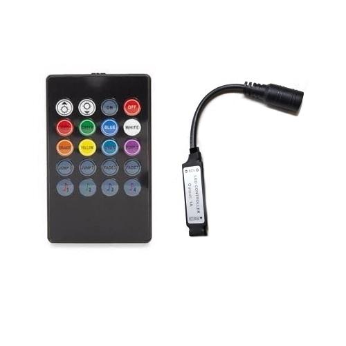 CONTROLADOR AUDIORITMICO PARA TIRA RGB