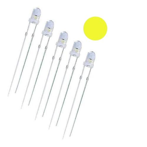 LED 3MM AMARILLO SUPER