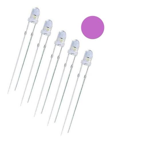 LED 3MM LILA SUPER