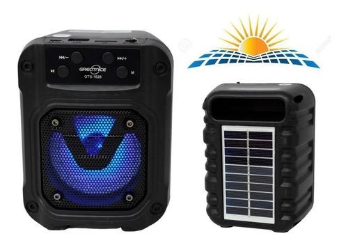 BOCINA RECARGABLE 3" SOLAR BLUETOOTH