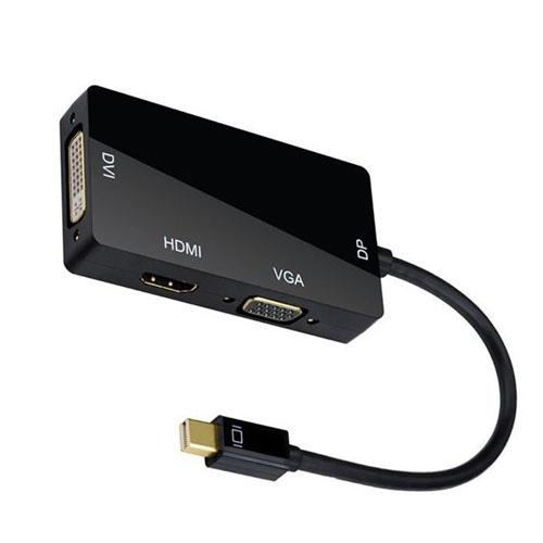 ADAPTADOR MINI DISPLAYPORT A HDMI VGA Y DVI DE MAC