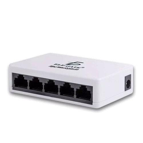 HUB RJ45 SWITCH 5 PUERTOS