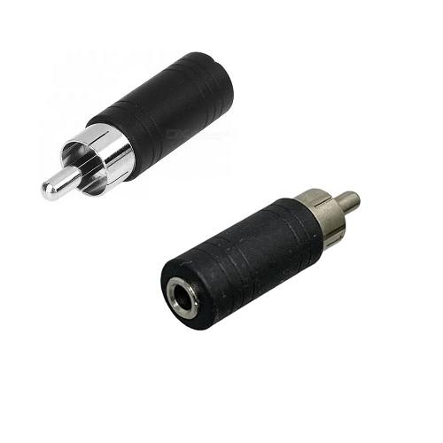 ADAPTADOR JACK 6.3 MONO A PLUG RCA