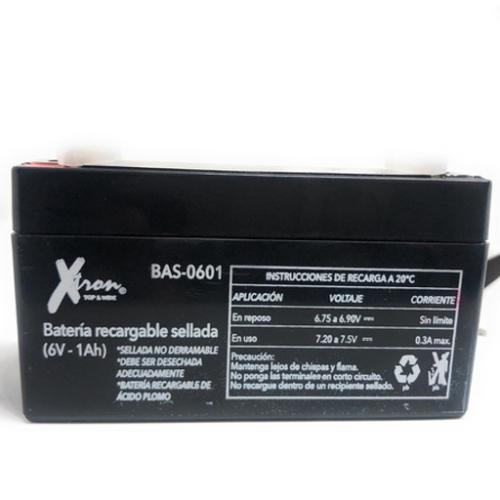 BATERIA SELLADA 6V 1 AMP