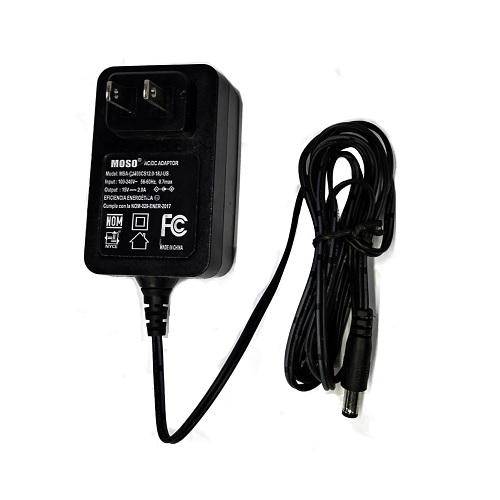 CONVERTIDOR 15V 2AMP INVERTIDO STD NEGRO