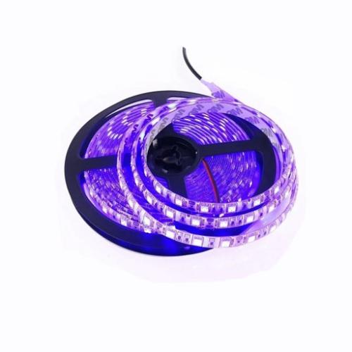 TIRA DE LEDS NEGRA UV 5MTS 12V SUMERG IP65