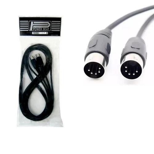 CABLE MIDI A MIDI 1 MT NEGRO