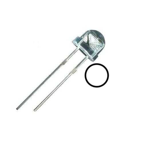 LED 5MM BLANCO SOMBRERO SUPERBRILLANTE