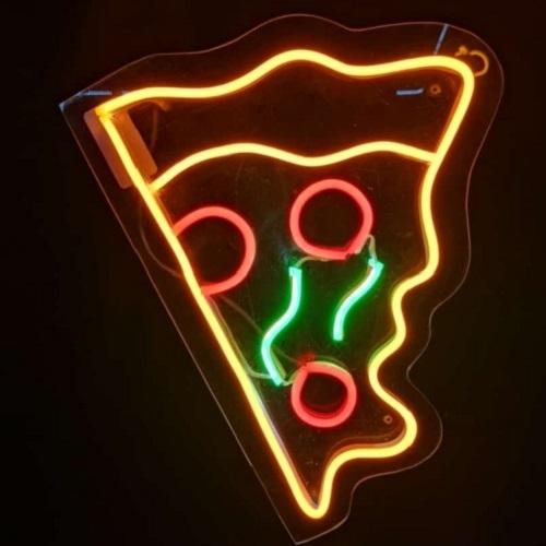 LETRERO LED TIPO NEON PIZZA