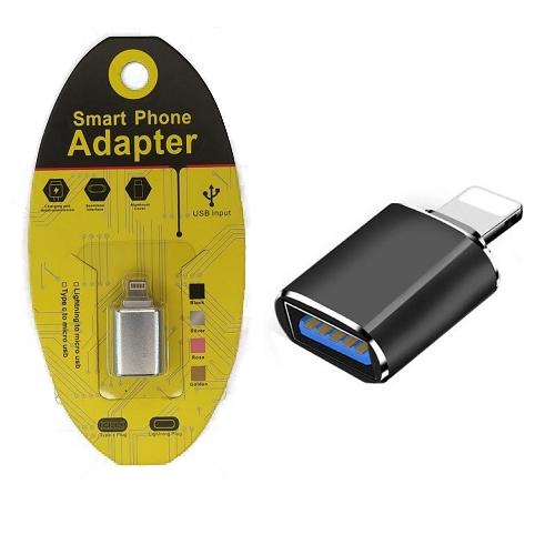 ADAPTADOR OTG PARA IPHONE LIGHTNING USB 3.0