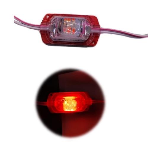 BARRA 1 LED CON LUPA ROJO