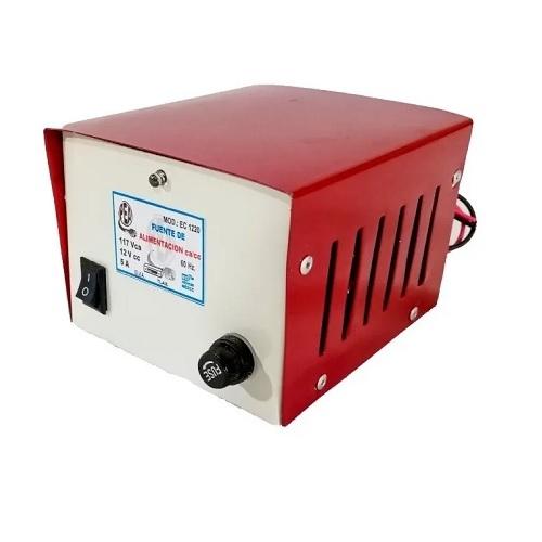 CONVERTIDOR DE CORRIENTE DE 12V A 5 AMP NACIONAL