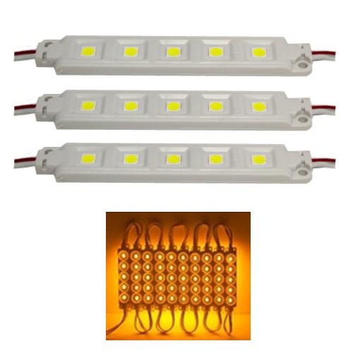 MODULO LED AMARILLO 12V 5 LEDS